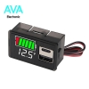 نمایشگر ظرفیت باتری ۸ تا ۳۰ ولت دارای رابط شارژ USB-TYPE C - طرح 2