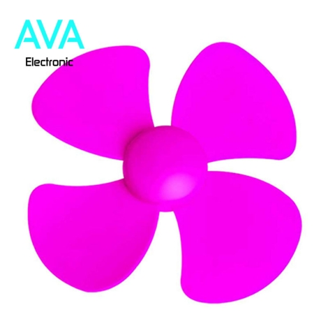 ملخ 4 پر مرغوب صورتی 100 میلیمتر