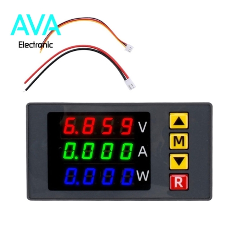 نمایشگر سنجش ولتاژ ،جریان و توان 0 تا 100 ولت 10 آمپر 1000w مدل BM730