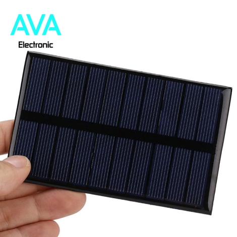 پنل سلول خورشیدی 5 ولت 250 میلی آمپر 1.25 وات