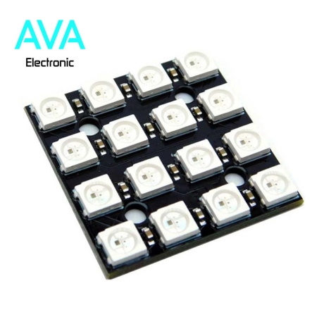 ماژول LED RGB مربعی 16 بیتی WS2812