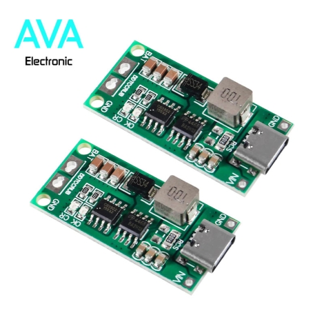 ماژول شارژ باتری 2 سل 4 آمپر با ورودی TYPE-C