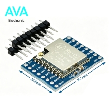 ماژول فرستنده گیرنده LORA-RA02 دارای چیپ SX1278 و فرکانس 433MHz