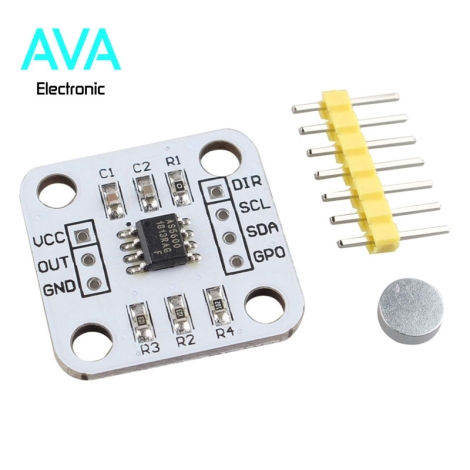 ماژول انکودر مغناطیسی 12 بیتی AS5600