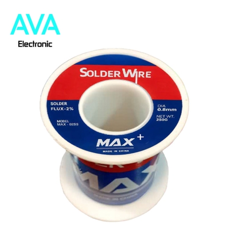 سیم لحیم 0.8 میلی متر 250 گرمی MAX PLUSE
