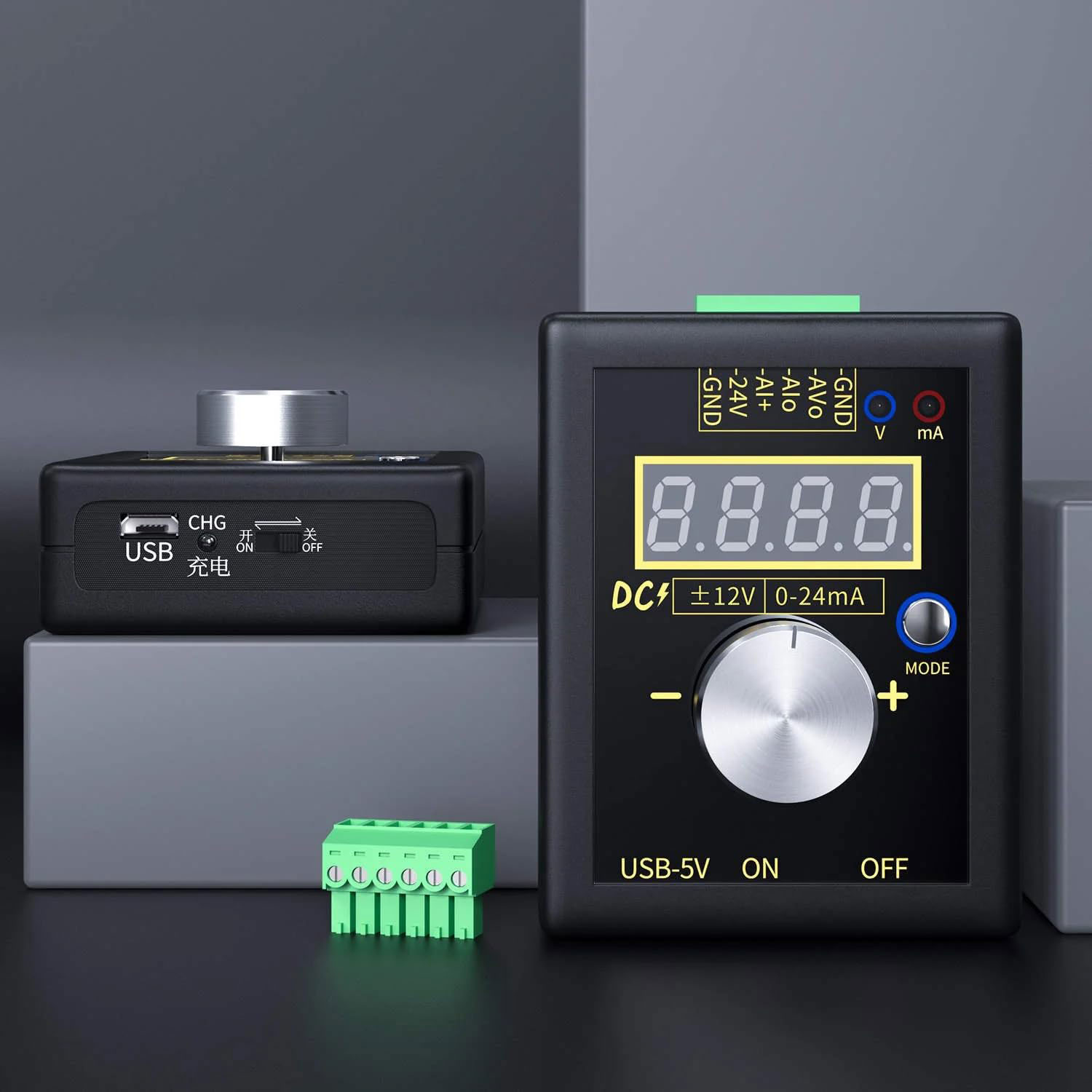 دستگاه سیگنال ژنراتور و ترانسمیتر جریان FNIRSI SG-002 یک ابزار اندازه‌گیری و کالیبراسیون حرفه‌ای برای مهندسان و تکنسین‌های برق و اتوماسیون صنعتی است. این دستگاه پرتابل و کاربردی، توانایی تولید و شبیه‌سازی دقیق سیگنال‌های ولتاژ در بازه 0-10V و سیگنال‌های جریان در بازه 4-20mA (و 0-20mA) را دارد و ابزاری ایده‌آل برای تست، عیب‌یابی و راه‌اندازی انواع تجهیزات ابزار دقیق، PLCها و اینورترها محسوب می‌شود.ویژگی‌های کلیدی محصول (برای بخش Bullet Points):تولید هم‌زمان سیگنال: شبیه‌سازی دقیق ولتاژ ($0-10V$) و جریان ($4-20mA / 0-20mA$)دقت و ثبات بالا: خروجی پایدار و کالیبره‌شده برای تست‌های حساس ابزار دقیقطراحی پرتابل و جیبی: وزن سبک و ابعاد کوچک برای جابجایی راحت در محیط‌های کارگاهیکاربری آسان: دارای کلیدهای چرخشی (انکودر) برای تنظیم سریع و دقیق مقادیر خروجیصفحه نمایش واضح: نمایش هم‌زمان و دقیق مقادیر خروجی به صورت عددی یا درصدی