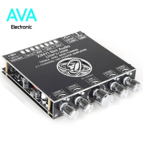 آمپلی فایر XY-S350H استریو بلوتوثی 2x220W و ساب ووفر 350W