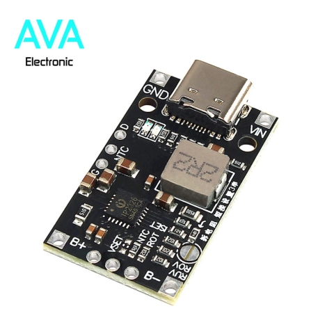 ماژول شارژر باتری لیتیومی 2 الی 3 سل IP2326 با ورودی USB Type-C