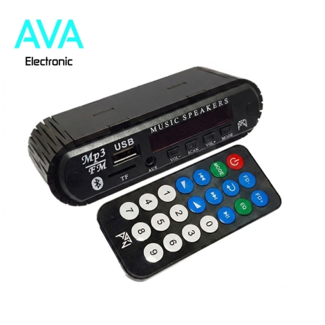 پخش کننده mp3 بلوتوثی پنلی به همراه ریموت
