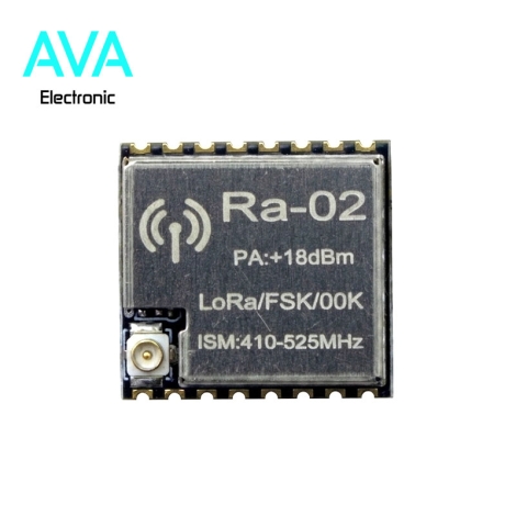 ماژول ترنسیور وایرلس LORA-RA02 دارای چیپ SX1278